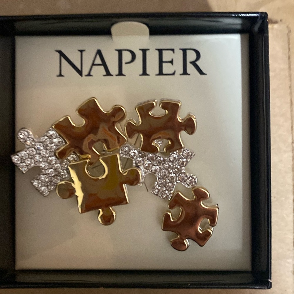 Napier Puzzle Brooch